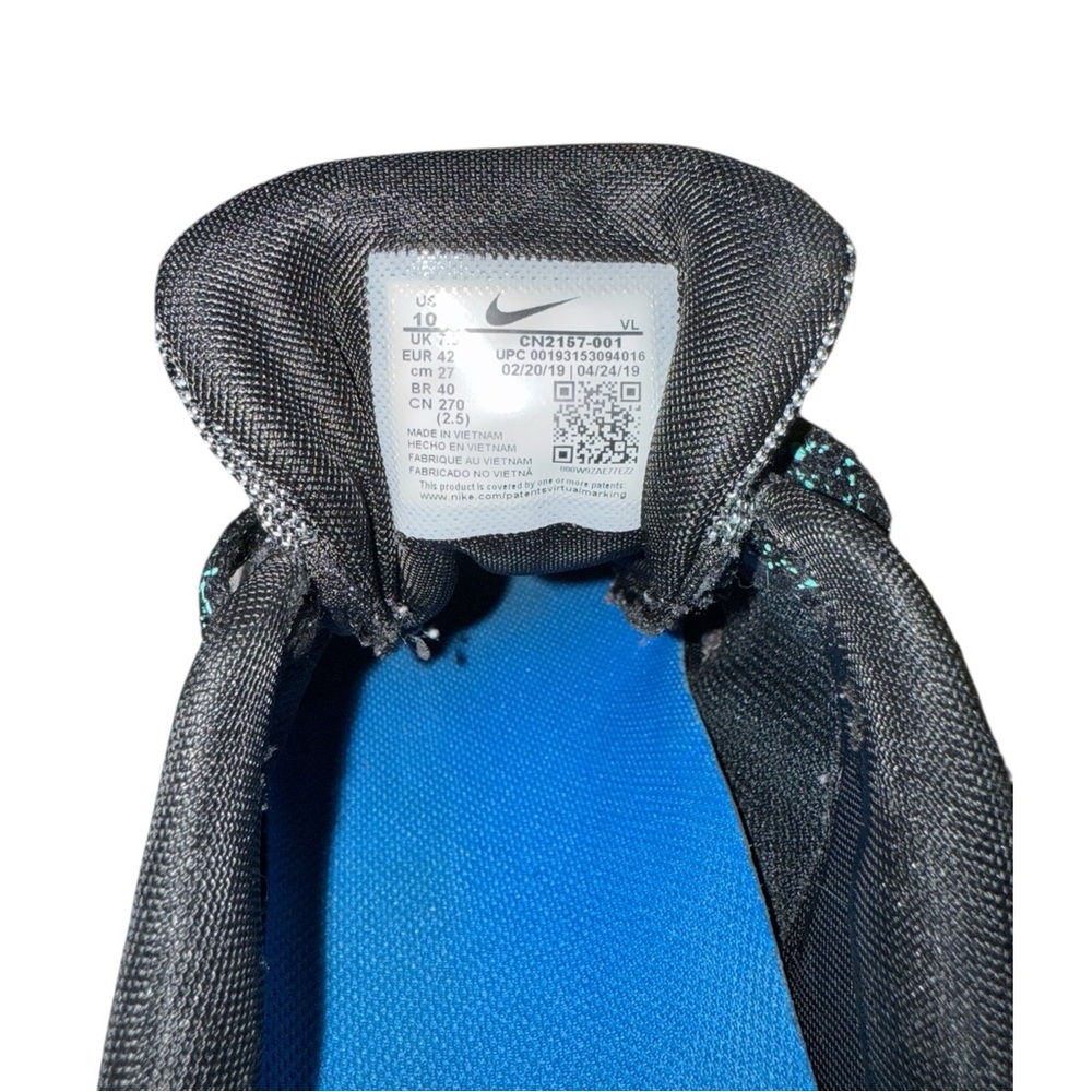 Nike Run Swift SE Running Shoes Black, Purple & Turquoise - Women’s Size 10 - Picture 10 of 13